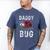 Daddy Bug Ladybug Lover Cute Dad Small Men's Comfort Colors T-Shirt Blue Jean Daddy Bug Ladybug Lover Cute Dad Small Men's Comfort Colors T-Shirt Blue Jean