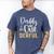Daddy Of Mr Onederful 1st Birthday First One-Derful Matching Men's Comfort Colors T-Shirt Blue Jean