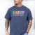 Daddy Saurus Kids Dinosaur Birthday Party Family Matching Men's Comfort Colors T-Shirt Blue Jean