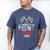 Daddy Of The Two Fast Second Birthday Racing Car Family Men's Comfort Colors T-Shirt Blue Jean