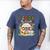 Daddy Of The Wild One 1St Birthday Boy Safari Jungle Men's Comfort Colors T-Shirt Blue Jean