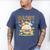 Daddy Of The Wild One 1St Birthday Kids Safari Jungle Men's Comfort Colors T-Shirt Blue Jean