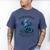Dads Are Like Dragons Legendary Protective Fatherhood Men's Comfort Colors T-Shirt Blue Jean