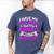 I Have My Dad's Temper & My Mama's Mouth Daughter Kids Men's Comfort Colors T-Shirt Blue Jean