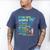 For My Daughter In Heaven Memory Missing Daughter In Heaven Men's Comfort Colors T-Shirt Blue Jean