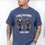 Dirt Bike Family Father Son Motocross Off-Road MX Dad Boys Men's Comfort Colors T-Shirt Blue Jean