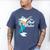 Disney The Little Mermaid King Triton Dad Men's Comfort Colors T-Shirt Blue Jean