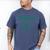 Disney Mickey & Friends Father's Day Best Dad Goofy Big Logo Men's Comfort Colors T-Shirt Blue Jean