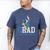 Disney Mickey Mouse 2025 Graduation Class Of '25 Rad Grad Premium Tri-Blend Men's Comfort Colors T-Shirt Blue Jean
