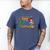 Disney And Pixar's Toy Story Dad Of The Birthday Cowgirl Men's Comfort Colors T-Shirt Blue Jean