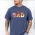 Disney Winnie The Pooh And Friends Dad Father's Day Birthday Men's Comfort Colors T-Shirt Blue Jean