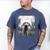 Dog Mom Dad Alien Selfie Weimaraner UFO For Men Women Men's Comfort Colors T-Shirt Blue Jean