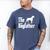 The Dogfather T Shirt Boxer Dog Lover Shirt For Men Dad Men's Comfort Colors T-Shirt Blue Jean