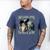 Don't Worry Kitten Daddy's Here Cool Alpha Wolf Meme Men's Comfort Colors T-Shirt Blue Jean