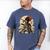 Dragon Reading a Book Dragons And Books Lover Bookworm Men's Comfort Colors T-Shirt Blue Jean