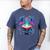 Dragon Reading Book Lover Men's Comfort Colors T-Shirt Blue Jean