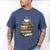 Drink Coffee Read Books Be Happy Caffeine Espresso Men's Comfort Colors T-Shirt Blue Jean