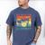 Drumming Basement Drum Set Drummer Rock Dad Grandpa Men's Comfort Colors T-Shirt Blue Jean