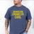 Dungeon Crawler Carl Yellow Text Logo LitRPG Series Book Men's Comfort Colors T-Shirt Blue Jean