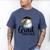 Eagle Grad Squad Class Of 2019 Graduation Men's Comfort Colors T-Shirt Blue Jean