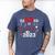 Earned It 2023 For Nurse Graduation Or RN LPN Class Of Men's Comfort Colors T-Shirt Blue Jean