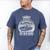 Easily Distracted By Old Cars Graphic Nostalgia Men's Comfort Colors T-Shirt Blue Jean