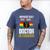 EdD Doctor Of Education Educated Doctorate Graduation Men's Comfort Colors T-Shirt Blue Jean