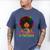 Education Is Freedom Teacher Books History Month Men's Comfort Colors T-Shirt Blue Jean