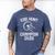 Egg Hunt Champion 2025 First Time Dad Pregnancy Reveal Men's Comfort Colors T-Shirt Blue Jean