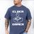 Elder Gamer Retro Video Game Nostalgia Old Gamer Men's Comfort Colors T-Shirt Blue Jean