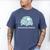 Emotionally Shelled Turtle Introvert Turtle Tee Men's Comfort Colors T-Shirt Blue Jean