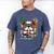 English Bulldog Reading a Book Dog Men's Comfort Colors T-Shirt Blue Jean English Bulldog Reading a Book Dog Men's Comfort Colors T-Shirt Blue Jean