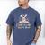 Every Bunny Loves To Read Book Lover Bookworm Rabbit Easter Men's Comfort Colors T-Shirt Blue Jean
