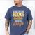 Everything I Need Is Books & Dogs Reader Book Read Reading Men's Comfort Colors T-Shirt Blue Jean