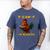 F-CAW-F I'm Reading Chicken Book Lover Introvert Meme Men's Comfort Colors T-Shirt Blue Jean