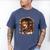 Fantasy Dragon Reading Book Lover Men's Comfort Colors T-Shirt Blue Jean