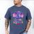 Fantasy Dragon Reading Books Bookworm Men's Comfort Colors T-Shirt Blue Jean