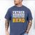 FATHER HUSBAND PROTECTOR HERO Dad Daddy Fathers Day Men's Comfort Colors T-Shirt Blue Jean