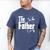 The Father New Daddy Expecting Baby T-Shirt Men's Comfort Colors T-Shirt Blue Jean