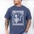 Fatherhood Dad Tour Some Days I Rock It Happy Father's Day Men's Comfort Colors T-Shirt Blue Jean