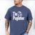 Fathers Day The Pug Father Pug Daddy Papa Fur Dad Dog Owner Men's Comfort Colors T-Shirt Blue Jean