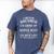 Fathers Day Shirt From Daughter Dad Of 2 Girls Fathers Day Men's Comfort Colors T-Shirt Blue Jean