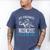 My Favorite Lineman Calls Me Dad American Football Lineman Men's Comfort Colors T-Shirt Blue Jean