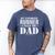 My Favorite Runner Calls Me Dad Father's Day Men's Comfort Colors T-Shirt Blue Jean