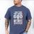 I Only Fear Two Things God And My Wife Dad Husband ON Back Men's Comfort Colors T-Shirt Blue Jean
