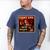 Fight Evil Read Books Propaganda Poster Men's Comfort Colors T-Shirt Blue Jean