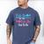 Fish-He Or Fish-She Dad To Be Gender Reveal Baby Shower Men's Comfort Colors T-Shirt Blue Jean