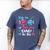 Fish He Or Fish She Gender Reveal Family Matching Dad Men's Comfort Colors T-Shirt Blue Jean