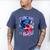 Fishing Runs In My Blood Introvert Hobby Antisocial Men's Comfort Colors T-Shirt Blue Jean