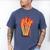 Flames And Lighter Costume For Matchbook Lovers Men's Comfort Colors T-Shirt Blue Jean